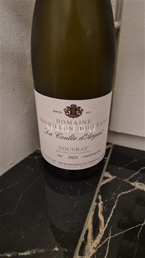 Údolí Loiry Vouvray Domaine Bourillon Dorléans La Coulée d'Argent 2023
