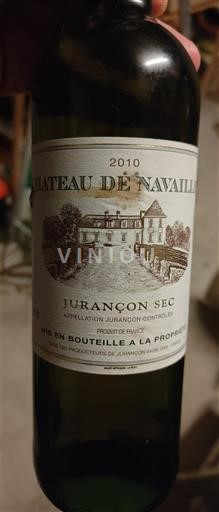 Sudoeste Jurançon Château Navailles 2010