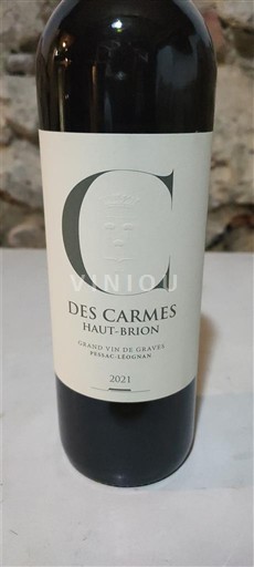 Bordeaux Pessac-Léognan Château Les Carmes Haut-Brion Le C des Carmes 2021