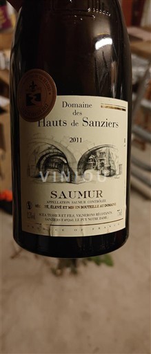 Vale do Loire Saumur Domaine S Hauts de Sanziers 2011