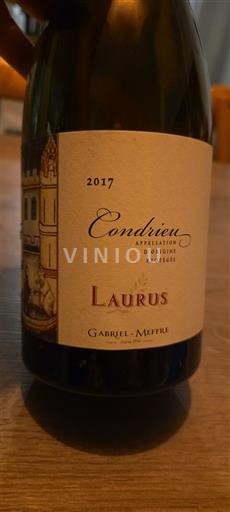 Rhônen laakso Condrieu Gabriel Meffre Laurus 2017