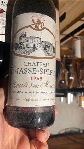 Bordeaux Moulis-en-Médoc Château Chasse-Spleen 1969