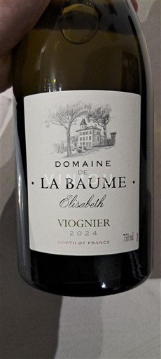 Languedoc-Roussillon Pays d'Oc Domaine La Baume Elisabeth 2024