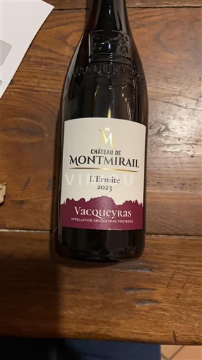 Údolí Rhôny Vacqueyras Château Montmirail L'Ermite 2023