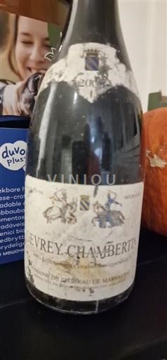 Borgoña Gevrey-Chambertin Château Marsannay 2001