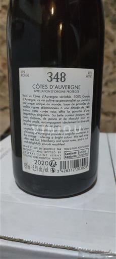Vale do Loire Côtes-d'Auvergne Saint-Verny Vignobles 348 2020