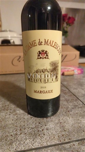 Bordeaux Margaux Labastide Malescot 2019