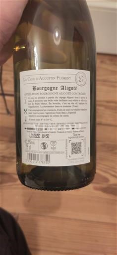 Borgonha Bourgogne-aligoté La Cave d'Augustin Florent Não Sazonado