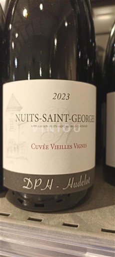 Burgundija Nuits-Saint-Georges DPH Hudelot Vieilles Vignes 2023