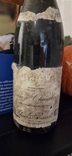 Víno Rouge sec Maison Thomas Bassot 1996 Francie Burgundsko Gevrey-Chambertin AOC