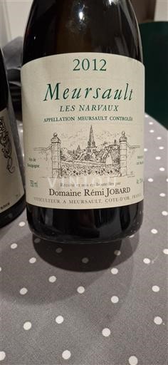 Burgundy Meursault Domaine Rémi Jobard Les Narvaux 2012