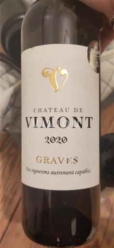 Bordeaux Graves Château Vimont 2020