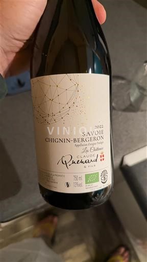 Savoie và Bugey Chignin-Bergeron Claude Quenard & Fils Les Deffends 2022