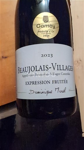 Beaujolais Beaujolais Villages Dominique Morel Expression Fruitée 2023