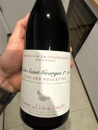 Burgundy Nuits-Saint-Georges Premier Cru Domaine Clos des Poulettes Clos des Poulettes 2020