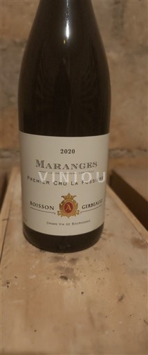 Burgundi Maranges Premier Cru Boisson Cessieux Premier Cru La Fussière 2020