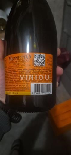 Benecija Prosecco Mionetto Neleten.