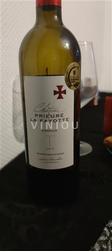 Bordeaux Château Prieure La Fayotte 2015