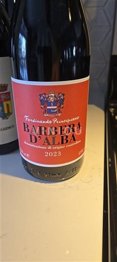 Piedmont Barbera d'Alba Ferdinando Principiano 2023