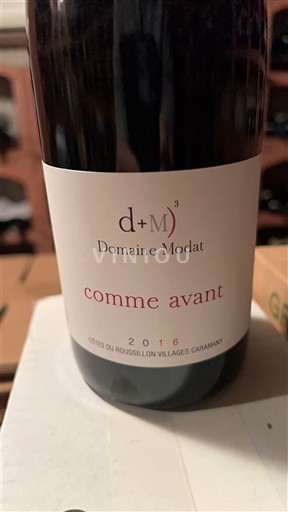 Roussillon Ikke specificeret Domaine Modat comme avant 2016
