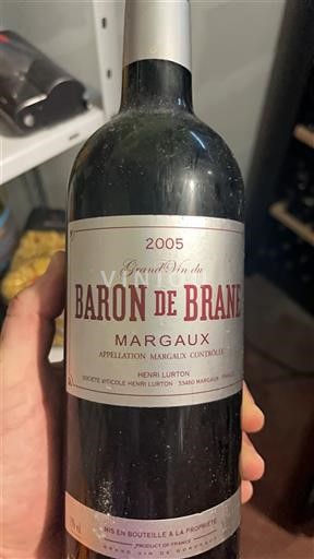 Bordeaux Margaux Baron de Brane 2005