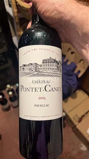 Burdeos Pauillac Grand Cru Classé Pontet-Canet 2015