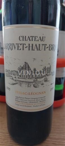 Бордо Пессак-Леоньян Château Larrivet Haut-Brion 1995
