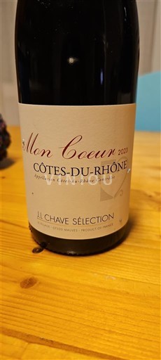 Rhônedalen Côtes du Rhône J.L. Chave Sélection Mon Coeur 2023
