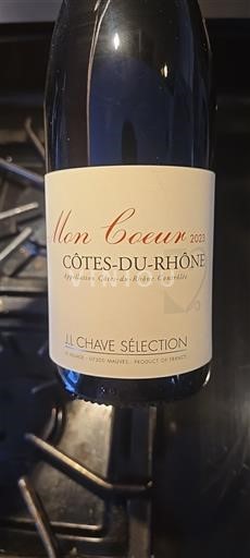 Rhônetal Côtes du Rhône J.L. Chave Sélection Mon Coeur 2023