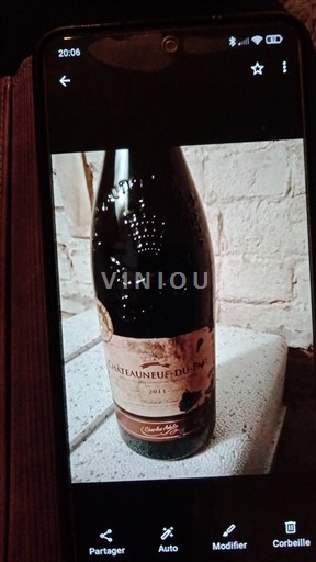 Rona dolina Châteauneuf-du-Pape Claude Michel 2011