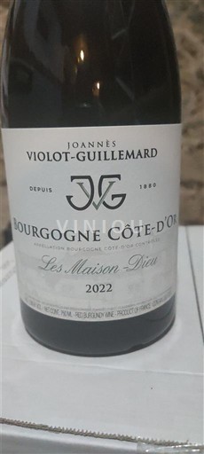 Burgundy Burgundy Côte d'Or Joannes Violot-Guillemard Les Maison-Dieu 2022