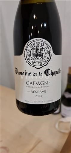 Rhônen laakso Määrittelemätön Domaine La Chapelle Réserve 2023