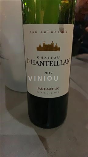 Bordeaux Haut-Médoc Château Hanteillan 2017