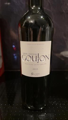 Bordeaux Montagne-Saint-Émilion Château Vieux Château Goujon 2022