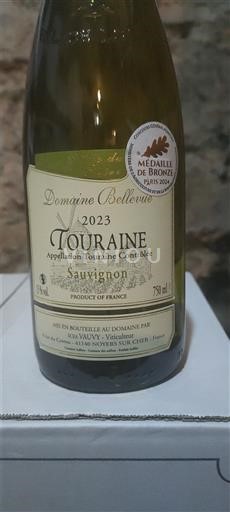 Vale do Loire Touraine Domaine Bellevue Sauvignon 2023