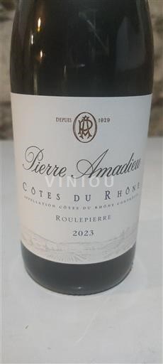 Rona dolina Côtes-du-Rhône Pierre Amadieu Roulpeierre 2023