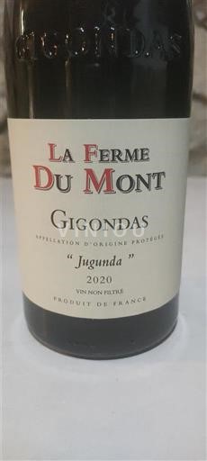 Rhônedalen Gigondas La Ferme du Mont Jugunda 2020