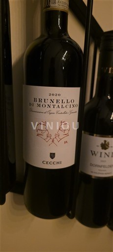 Viinit Rouge sec Cecchi 2020 Italia Toscana Brunello di Montalcino. DOC