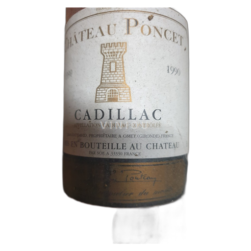 Bordeaux Cadillac Château Poncet 1990
