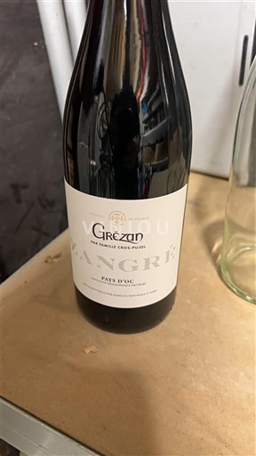 Languedoc a Roussillon Pays d'Oc Grézan Sangré 2024