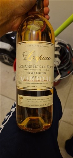 Bordeaux Loupiac Domaine Bois de Roche Prestige 2004