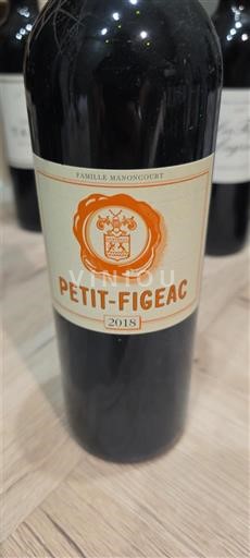 Bordeaux Saint-Émilion Château Figeac Petit-Figeac 2018