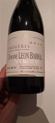 Languedoc Faugères Domaine Léon Barral Tradition 2019