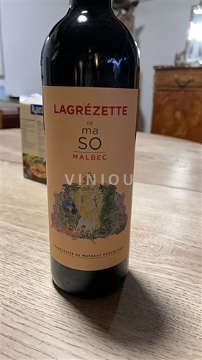 Lounais-Ranska Cahors Lagrezette de MàSO Ei vuosikertaa