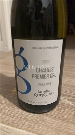 Burgundy Chablis Premier Cru Famille Gueguen Vaillons 2023
