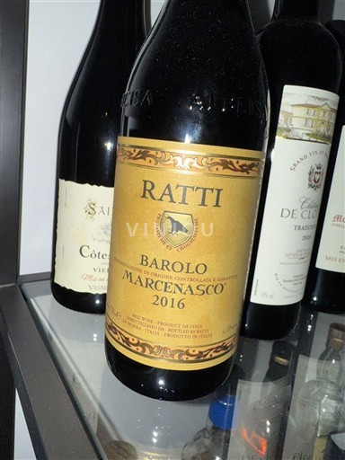 Piedmont Wines Barolo Ratti MarcenascO 2016