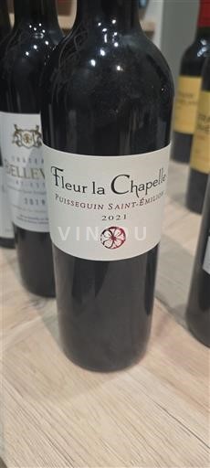 Bordeaux Puisseguin-Saint-Émilion Fleur la Chapelle 2021