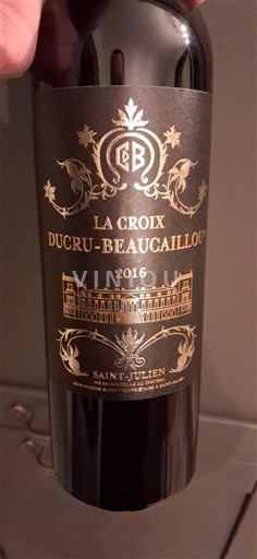 Bordeaux Saint-Julien Ducru-Beaucaillou La croix 2016