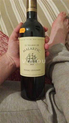 Bordeaux Pessac-Léognan Château Malartic-Lagravière Le Sillage de Malartic 2015