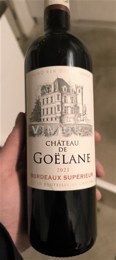 Bordeaux Bordeaux Supérieur Château Goëlane 2021